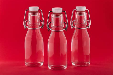 Miniature Glass Bottles 100ml .